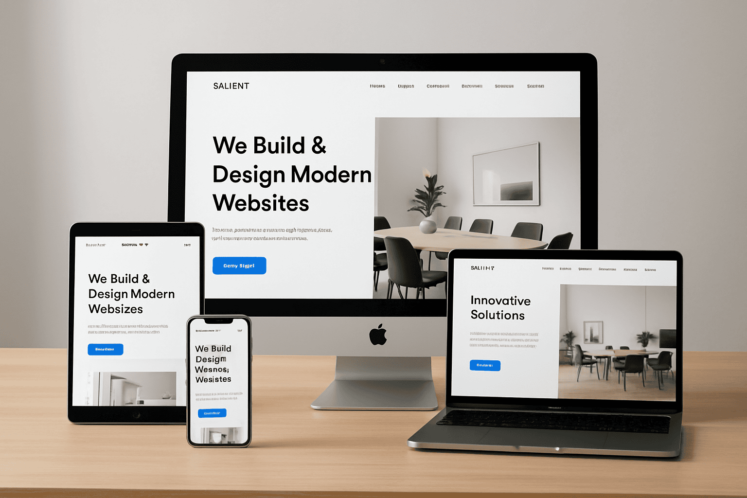 websites built with Salient theme