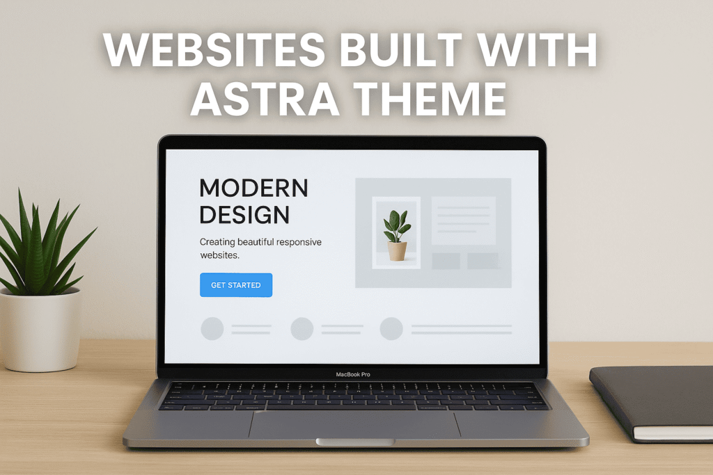 websites built with Astra theme