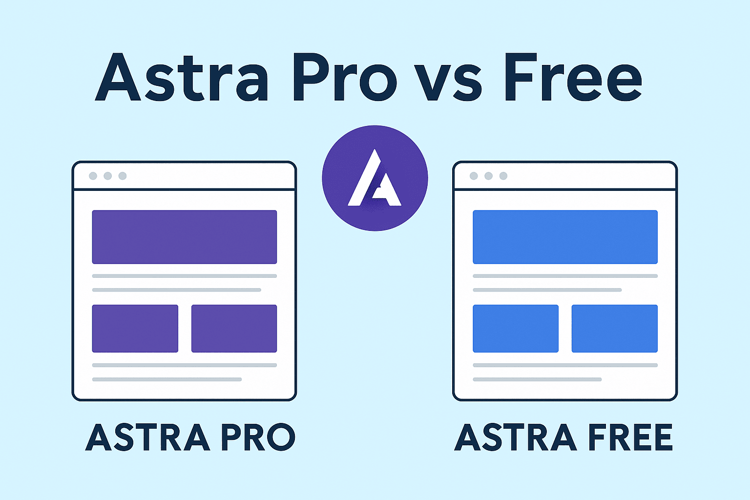 Astra Pro vs Free
