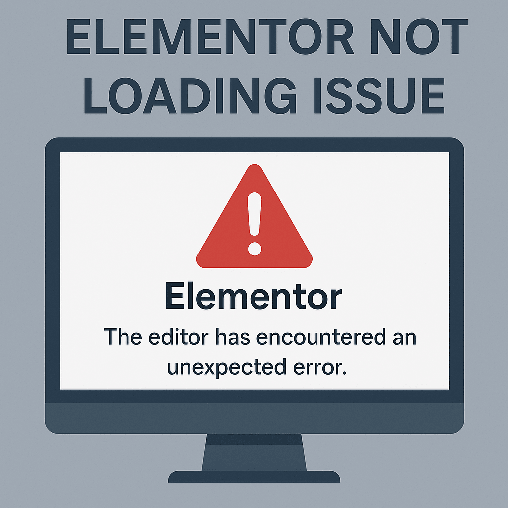 Elementor not loading issue